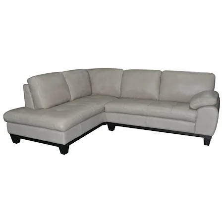 Two Piece Sectional Sofa with LAF Chaise
